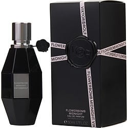 Flowerbomb Midnight By Viktor & Rolf Eau De Parfum Spray 1.7 Oz